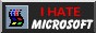 Banner image reading 'I HATE Microsoft'