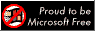 Banner image, containing the crossed out logo of Microsoft Windows and the text 'Proud to be Microsoft Free'